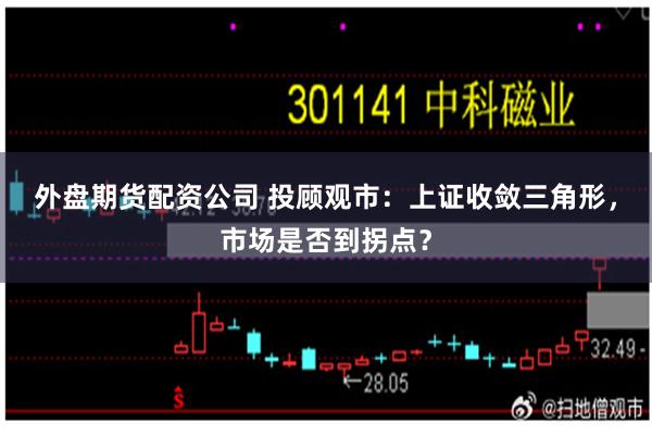 外盘期货配资公司 投顾观市：上证收敛三角形，市场是否到拐点？