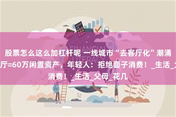 股票怎么这么加杠杆呢 一线城市“去客厅化”潮涌：22㎡客厅=60万闲置资产，年轻人：拒绝面子消费！_生活_父母_花几