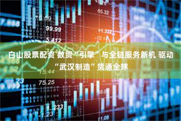 白山股票配资 数贸“引擎”与全链服务新机 驱动“武汉制造”货通全球